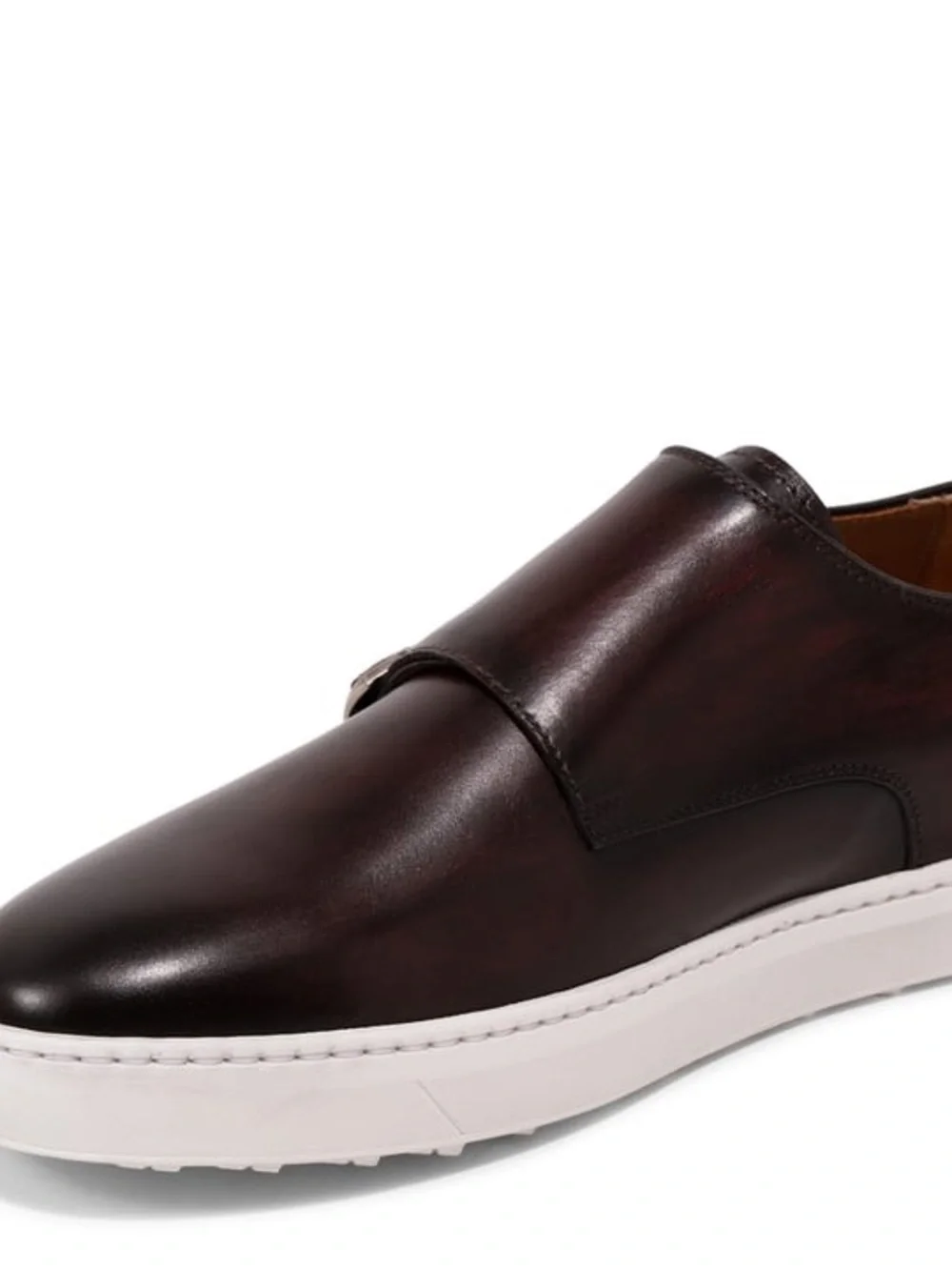 Magnanni Double Monk Leather Sneakers